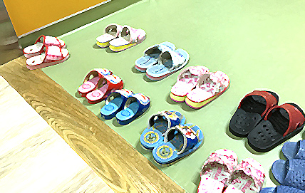 ひまわり育児室室内手洗い場