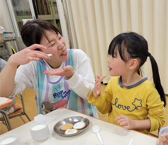 ビスケットパーティー(くま組)2